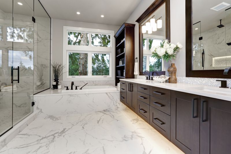 Upscale Bathroom Features